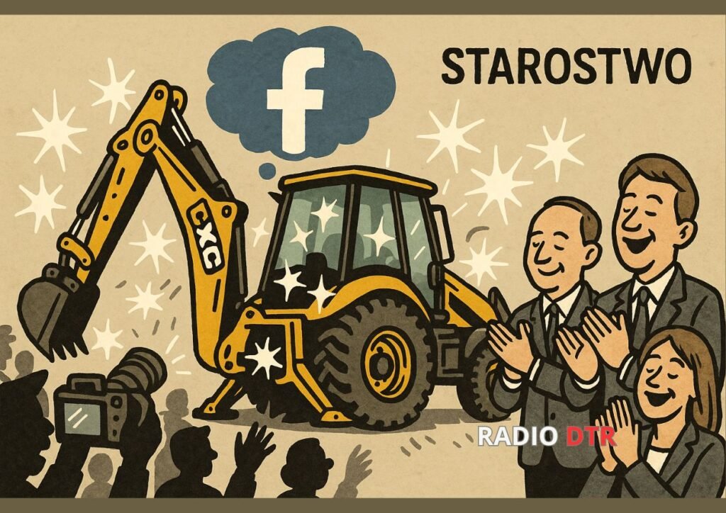 Koparka, która miała wszystko zmienić? Felieton o powiatowym lansie