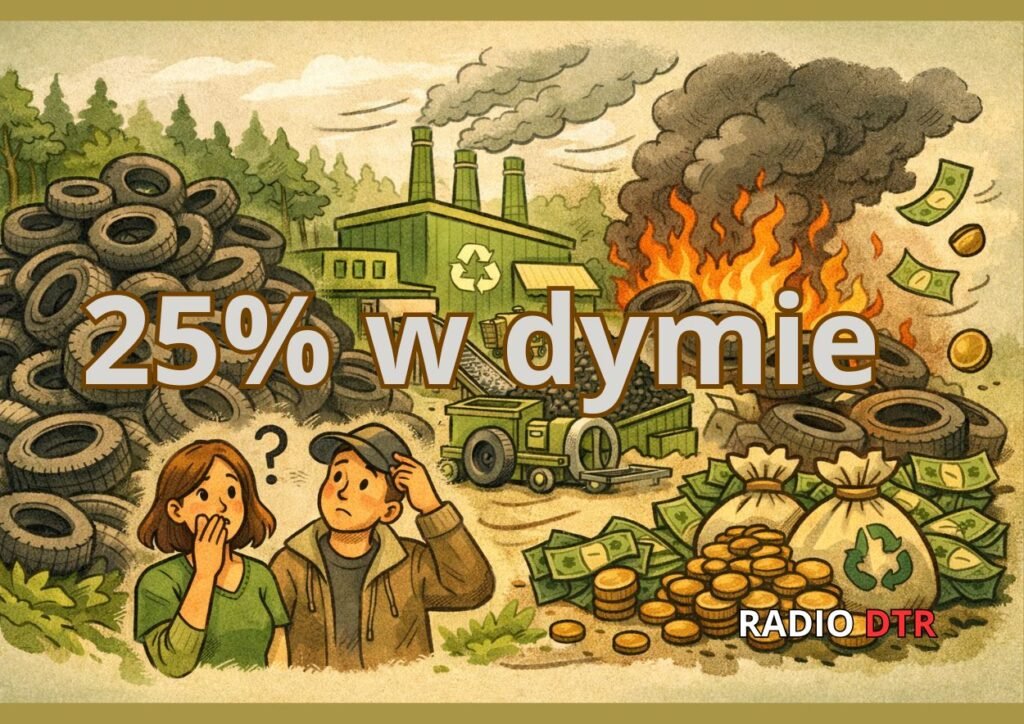 Opony bez właściciela. Ćwierć problemu, który niszczy lasy