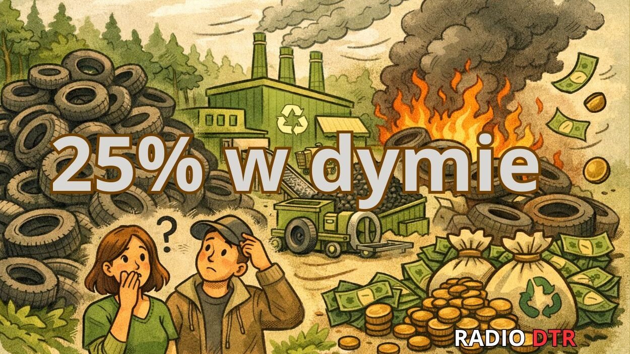 25 procent palimy opon