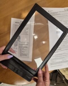 folia powiększająca mały