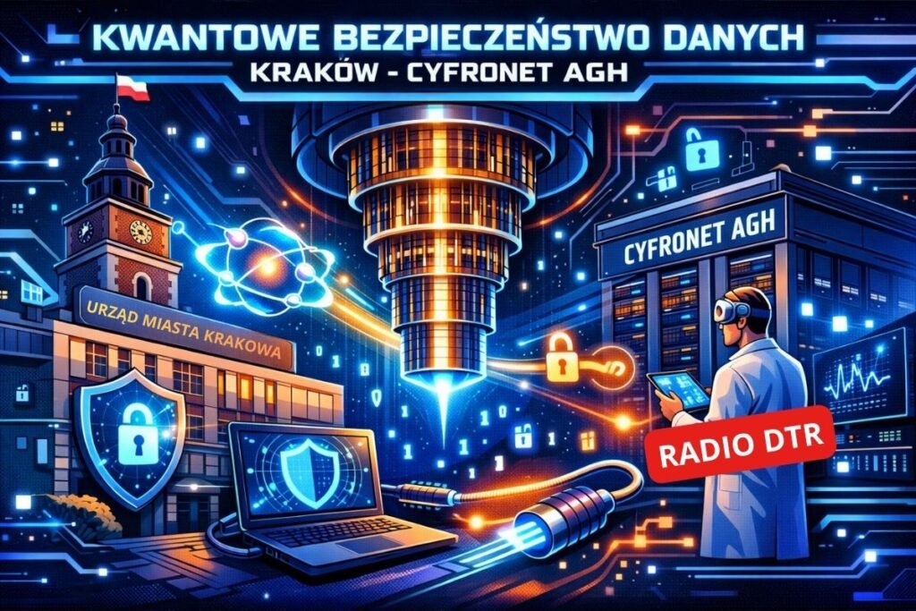 Kraków stawia na kwantowe bezpieczeństwo danych