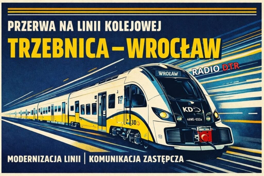 modernizacja lini kolejowej trzebnica wroclaw