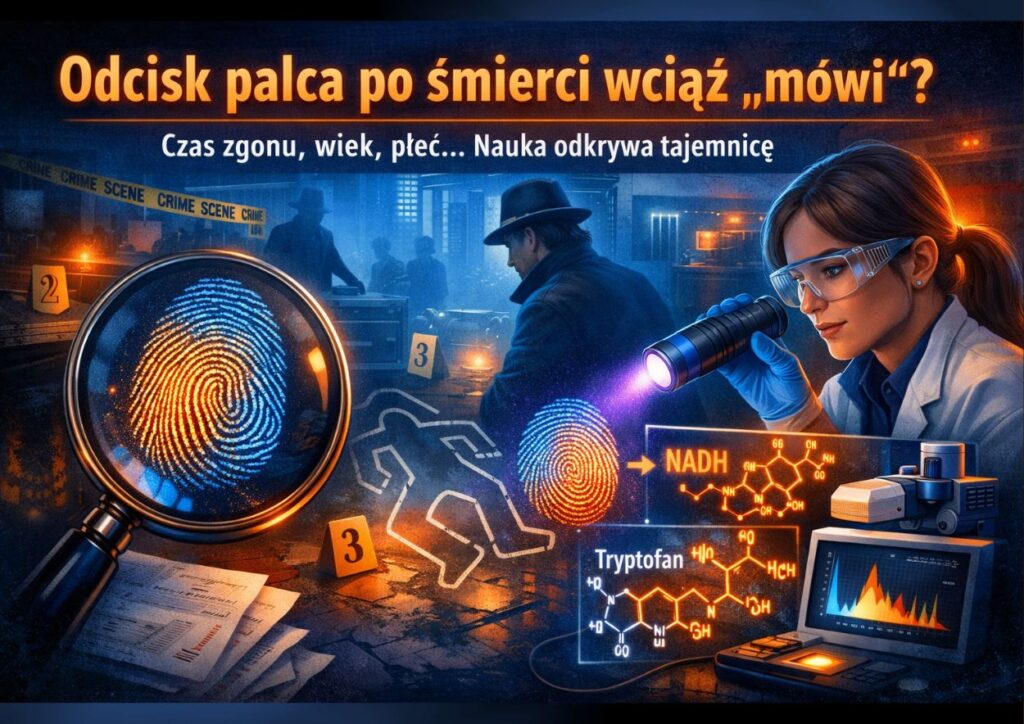 Odcisk palca jak zegar biologiczny? Nowe badania z Polski
