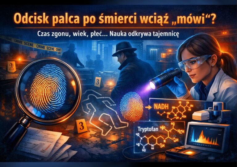 Odcisk palca jak zegar biologiczny? Nowe badania z Polski