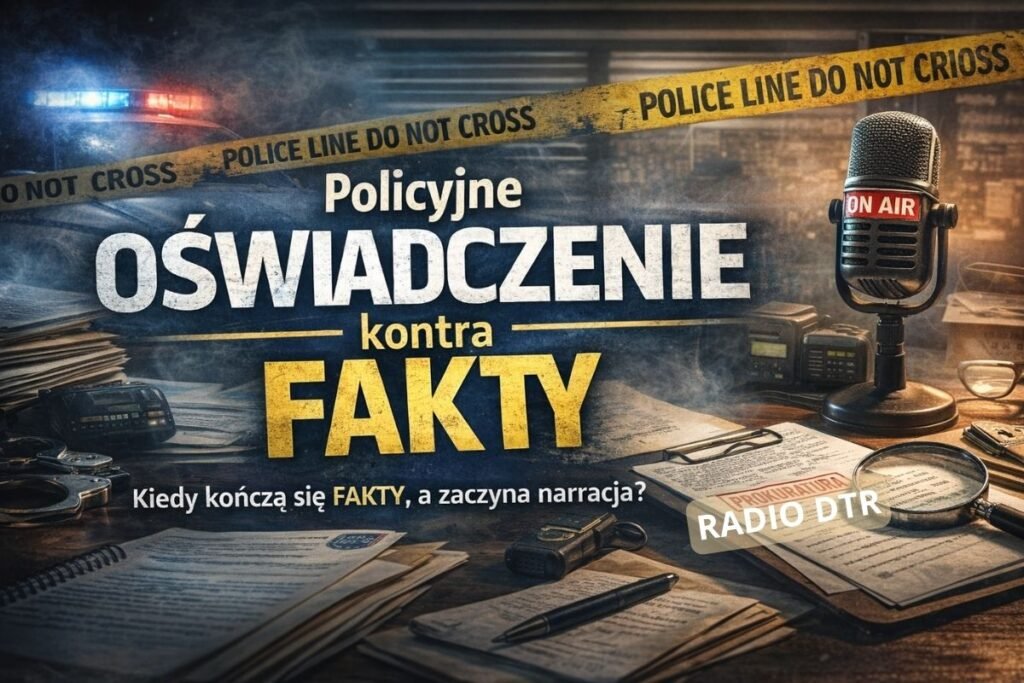 Gdy instytucja broni się sama. Policyjne oświadczenie pod lupą