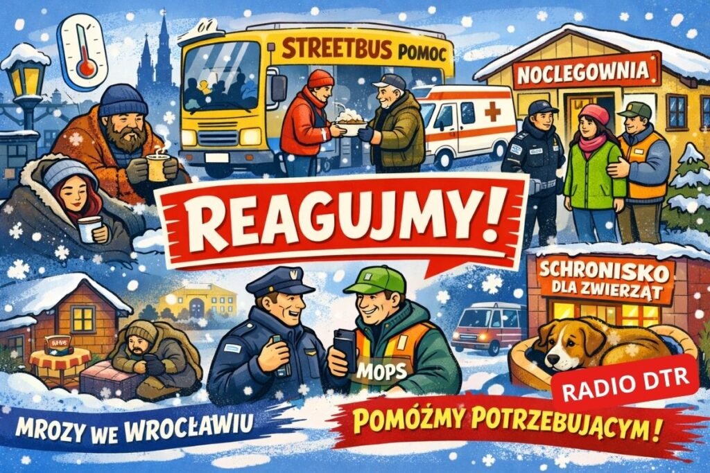 Mróz sprawdza solidarność. Wrocław gotowy na zimowy kryzys