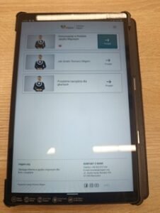 tablet do połaczeń z tŁumaczem migam mały