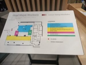 tyflomapa w języku polskim i braille’a mały