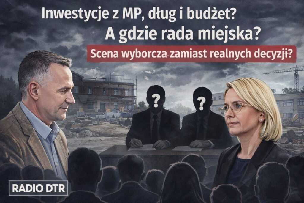 zmigrod z przedwyborczym kandydatem