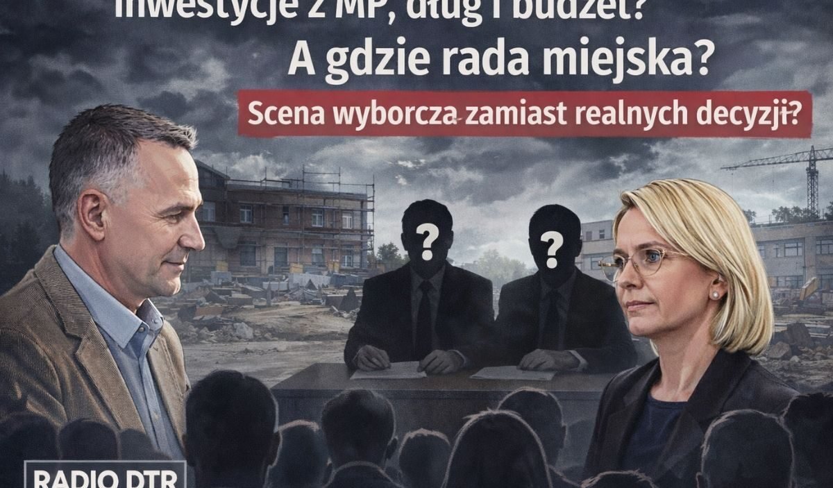 zmigrod z przedwyborczym kandydatem