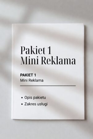 pakiet 1 mini reklama