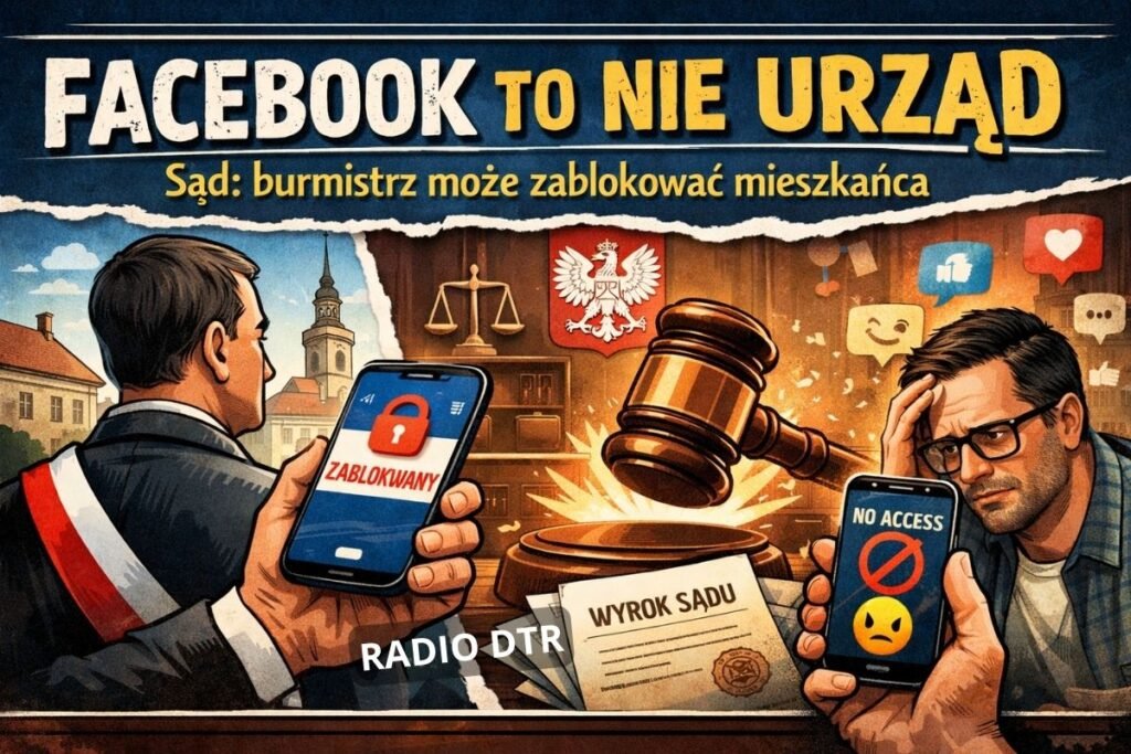 Facebook to nie urząd. Sąd: burmistrz może zablokować mieszkańca