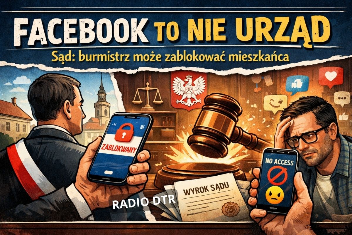 burmistrz moze blokowac innych na facebooku