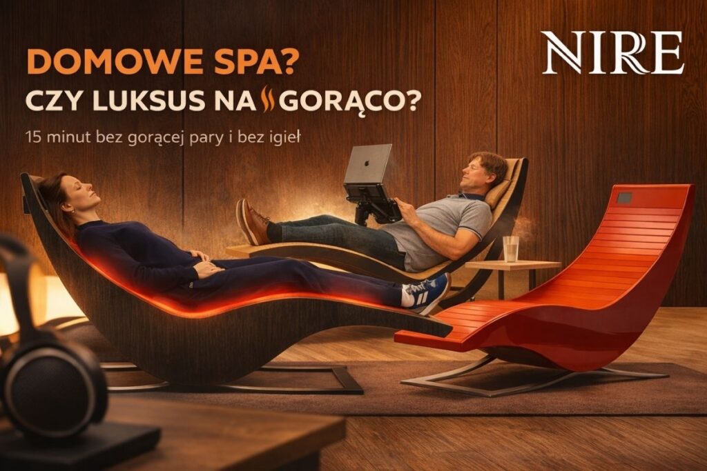 NIRE. Polski fotel, który ma zastąpić saunę?