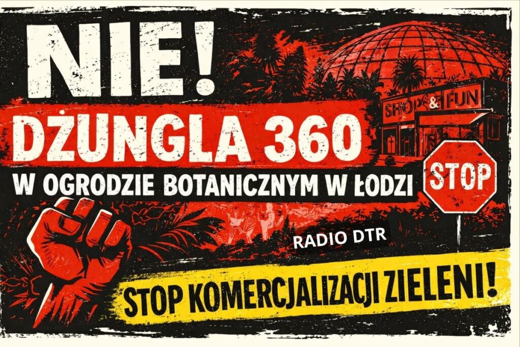 Dżungla 360 w Łodzi. Protest mieszkańców, ale w BIP widać dopiero „koncepcję”
