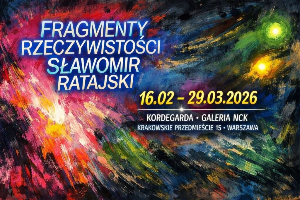 Fragmenty rzeczywistości zamknięte w kolorze. Wystawa Sławomira Ratajskiego w Kordegardzie