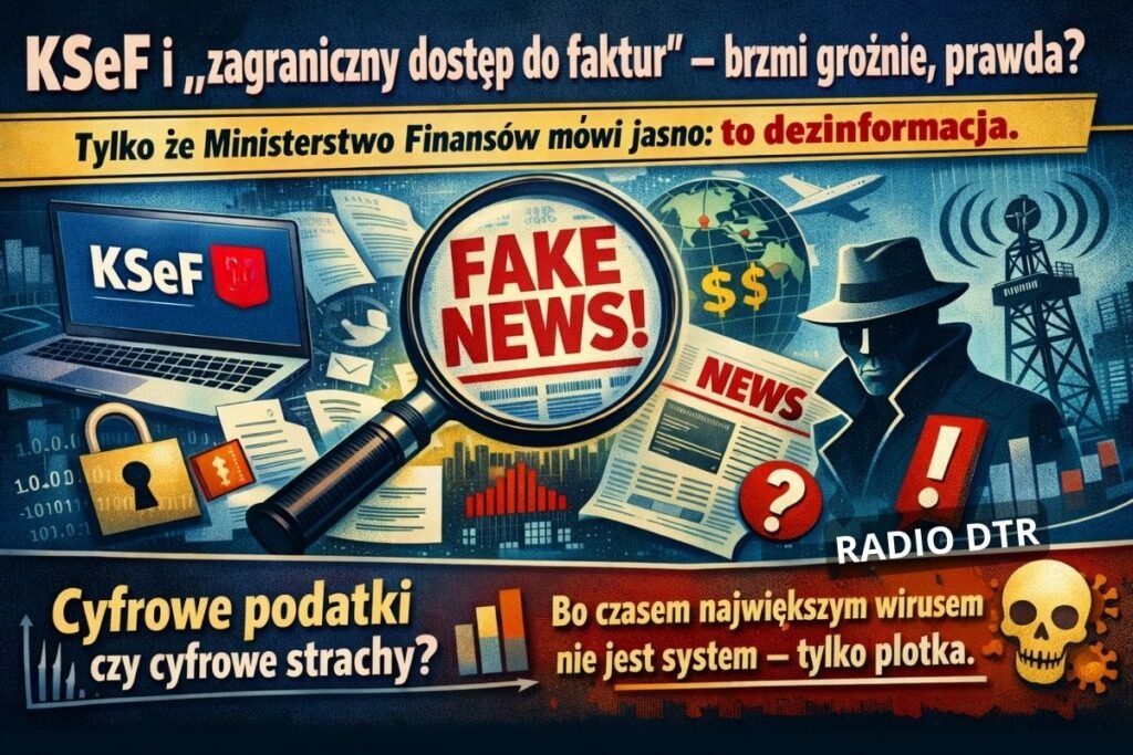 KSeF i plotki o „zagranicznym dostępie”. Ministerstwo Finansów prostuje informacje