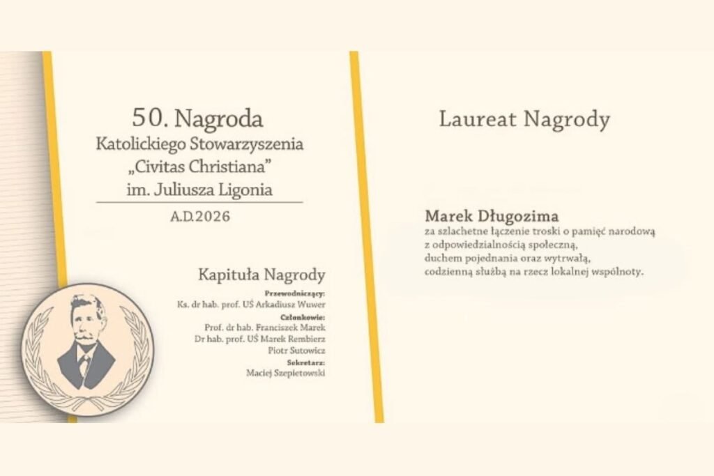 nagroda dla marka dlugozimy