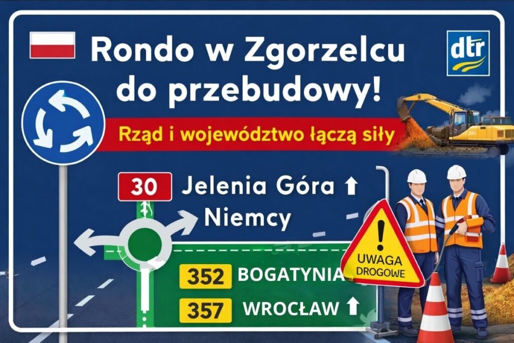 przepudowa ronda w zgorzelcu
