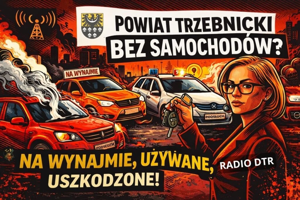 samochowy pat w trzebnickim powiecie