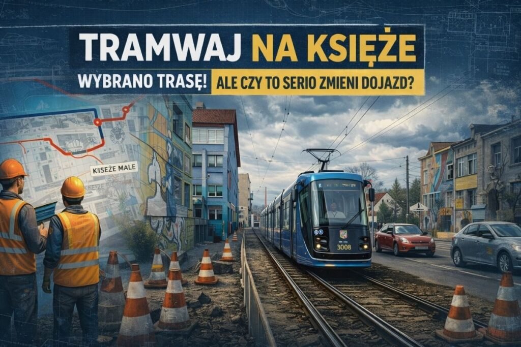 tramwaj na Księże Małe co zmienia