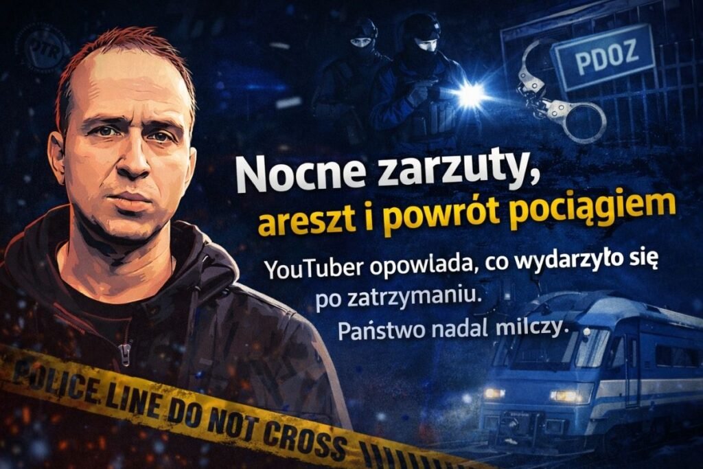 Druga część historii: nocne zarzuty i powrót pociągiem