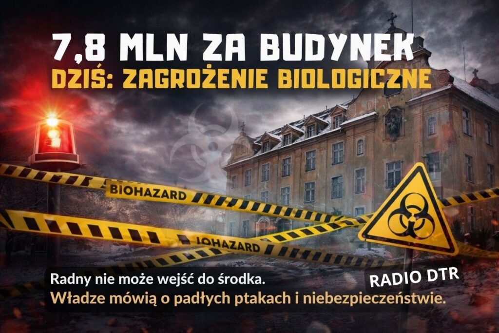 budynek z biologiczna bomba