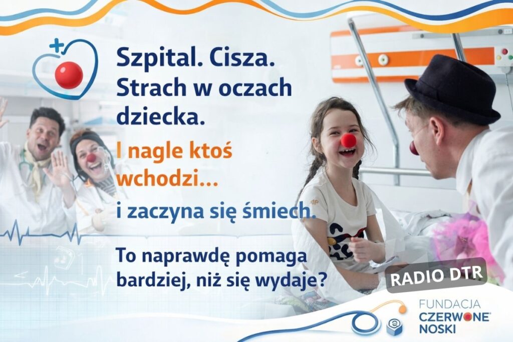Śmiech na oddziale to nie żart. Klown medyczny pomaga leczyć