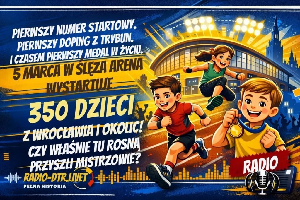 lekkoatletyczna rywalizacja dzieci we wroclawiu