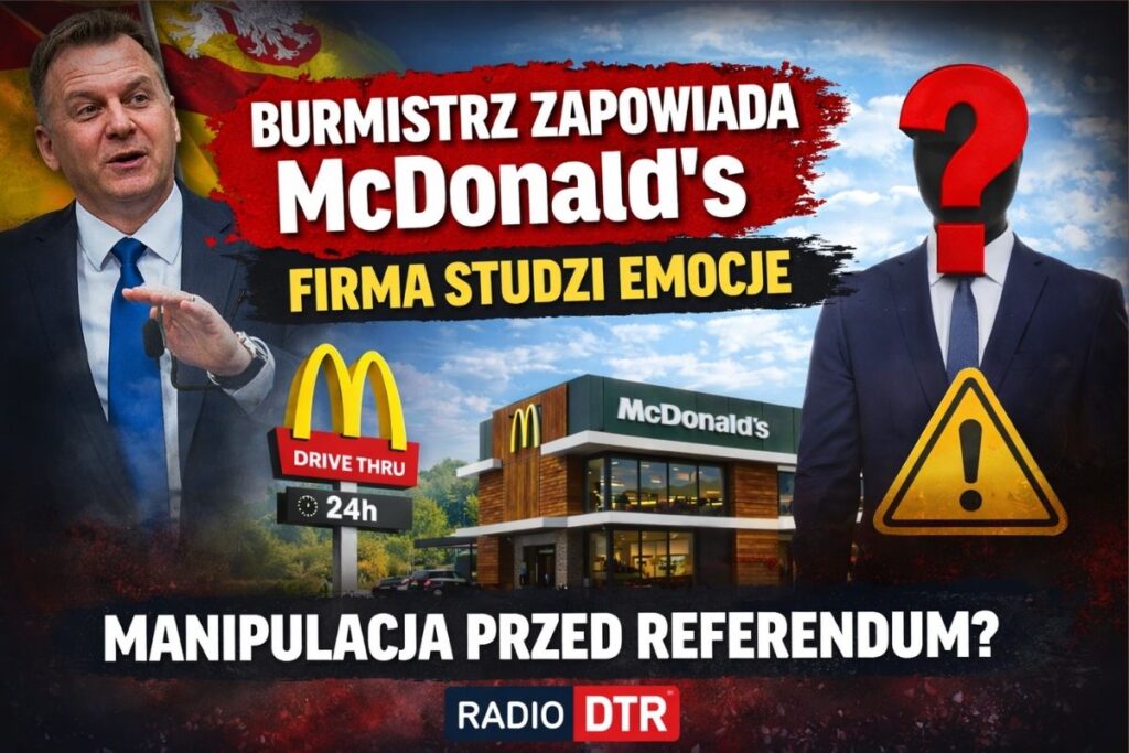 manipulacja burmistrza trzebnicy co do mcdolads