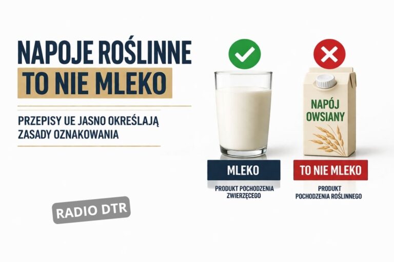Napoje roślinne to nie mleko. Przepisy mówią jasno