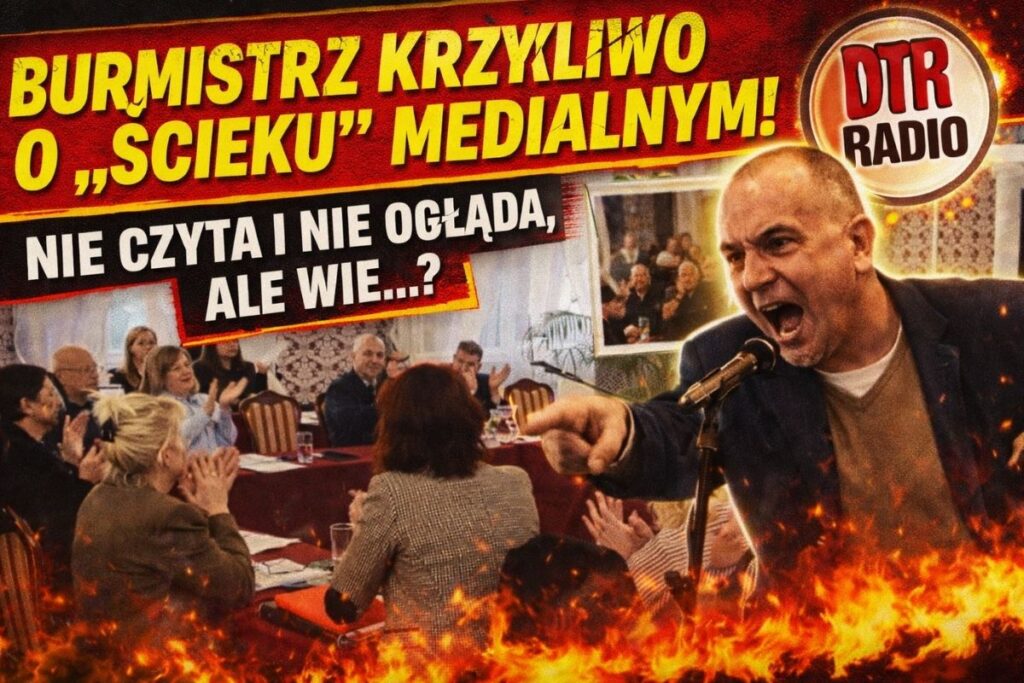 nie czyta nie oglada ale wie burmistrz obornik sl