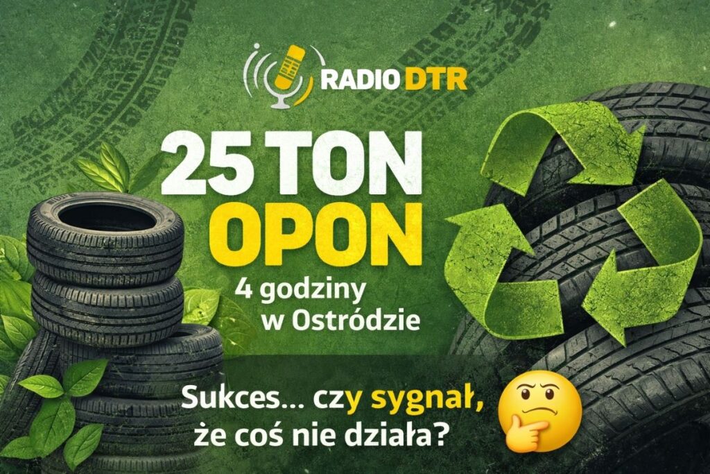 Opony zamiast śmieci. Ostróda bije lokalny rekord i daje sygnał innym
