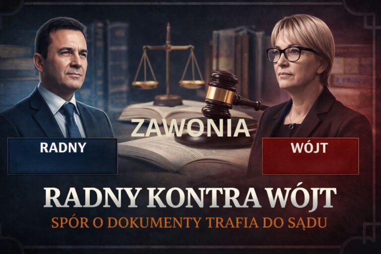 Radny kontra wójt. Spór o dziennik budowy trafia do sądu