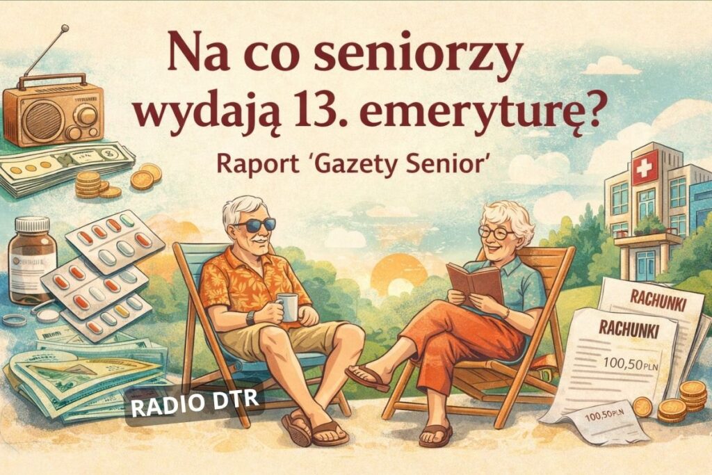 Na co seniorzy wydają 13. emeryturę? Liczby mówią jasno