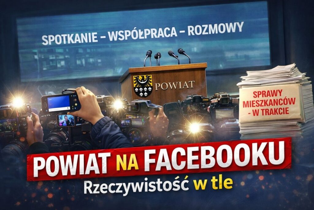 sukcesy powiatu i starosty na facebooku