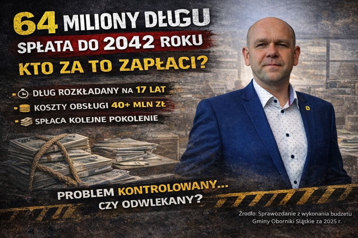 64 miliony dlugu