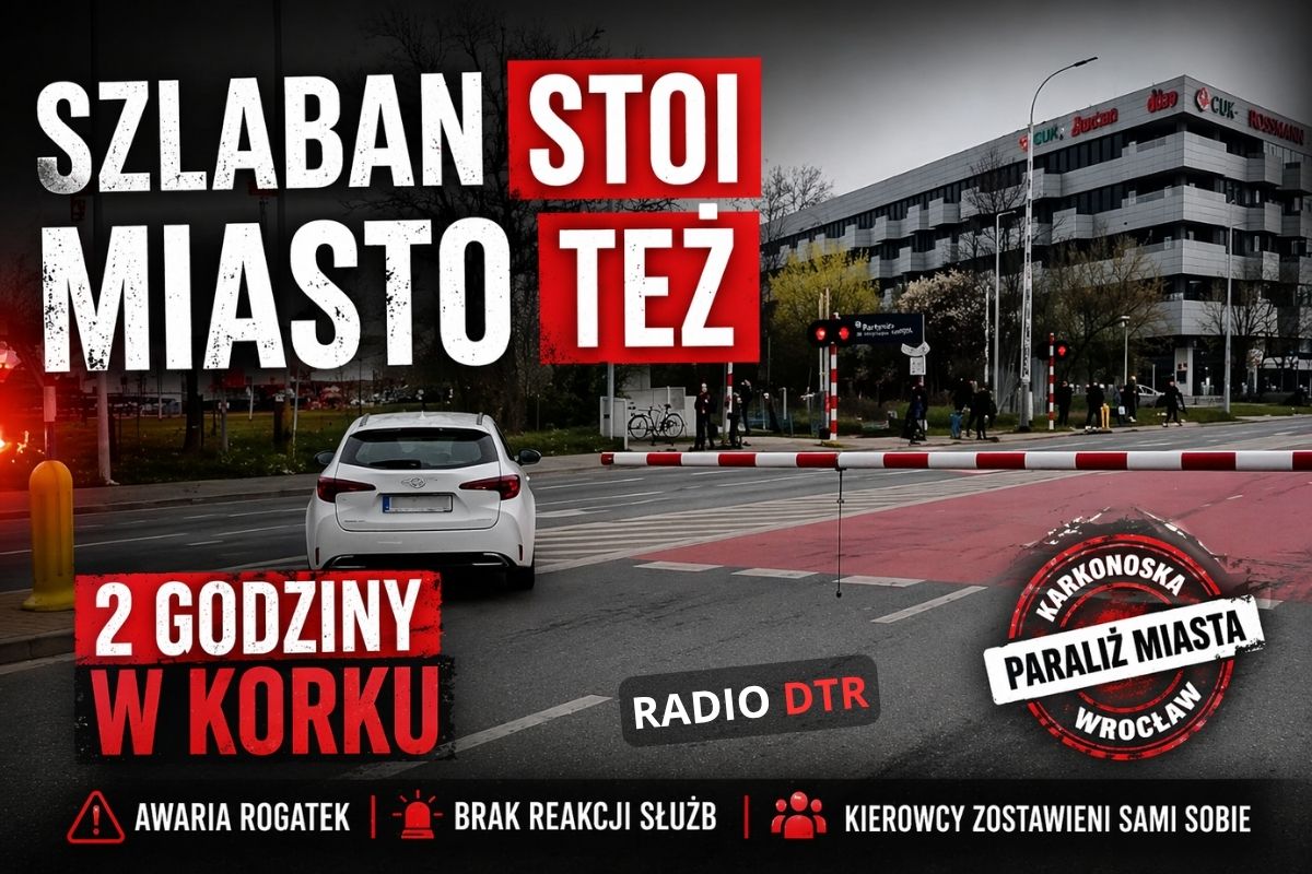 awaria rogatek na karkonoskiej i partynicach