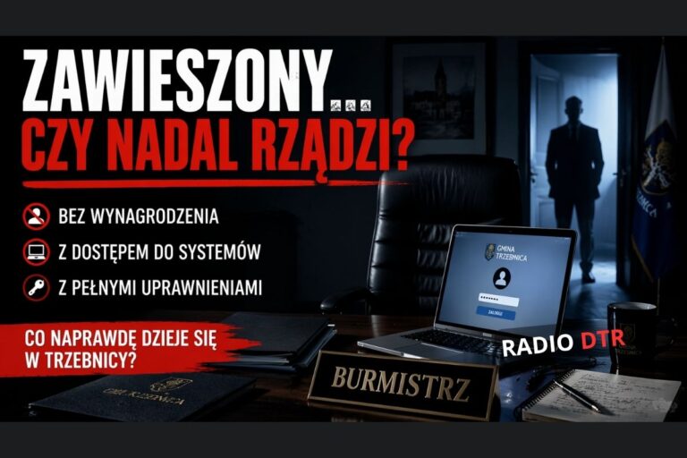 Zawieszony burmistrz, działający urząd. A gdzie są granice władzy?