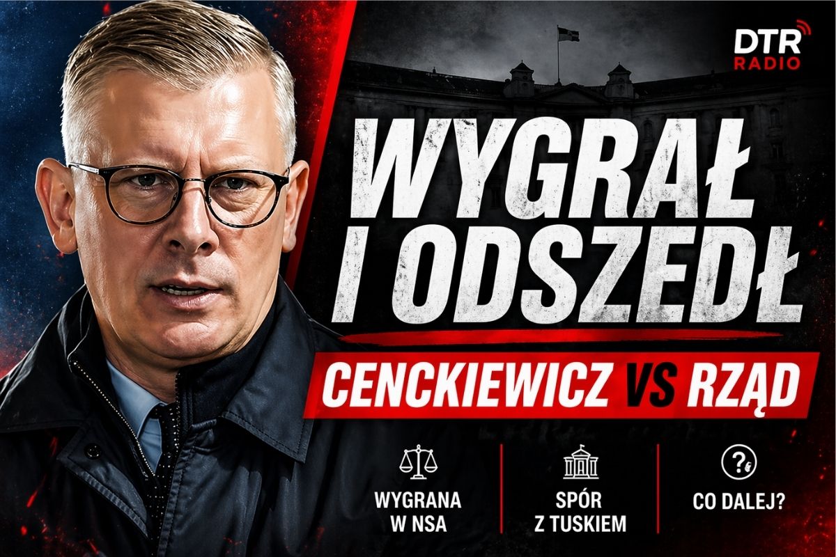 cenckiewisz wygrał i odszedl