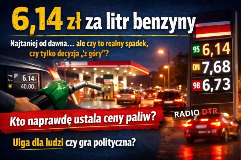 Najtańszy weekend na stacjach? 6,14 zł za litr benzyny