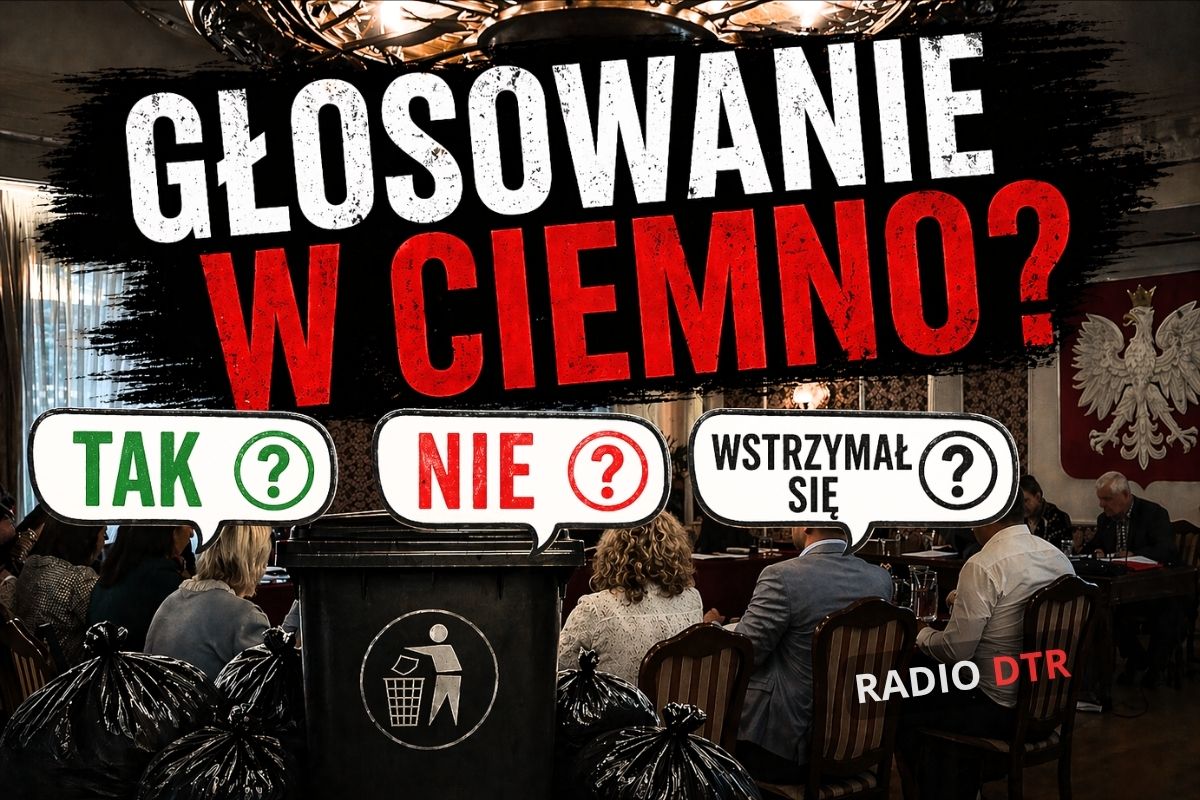 glosowanie w ciemno za cena smieci