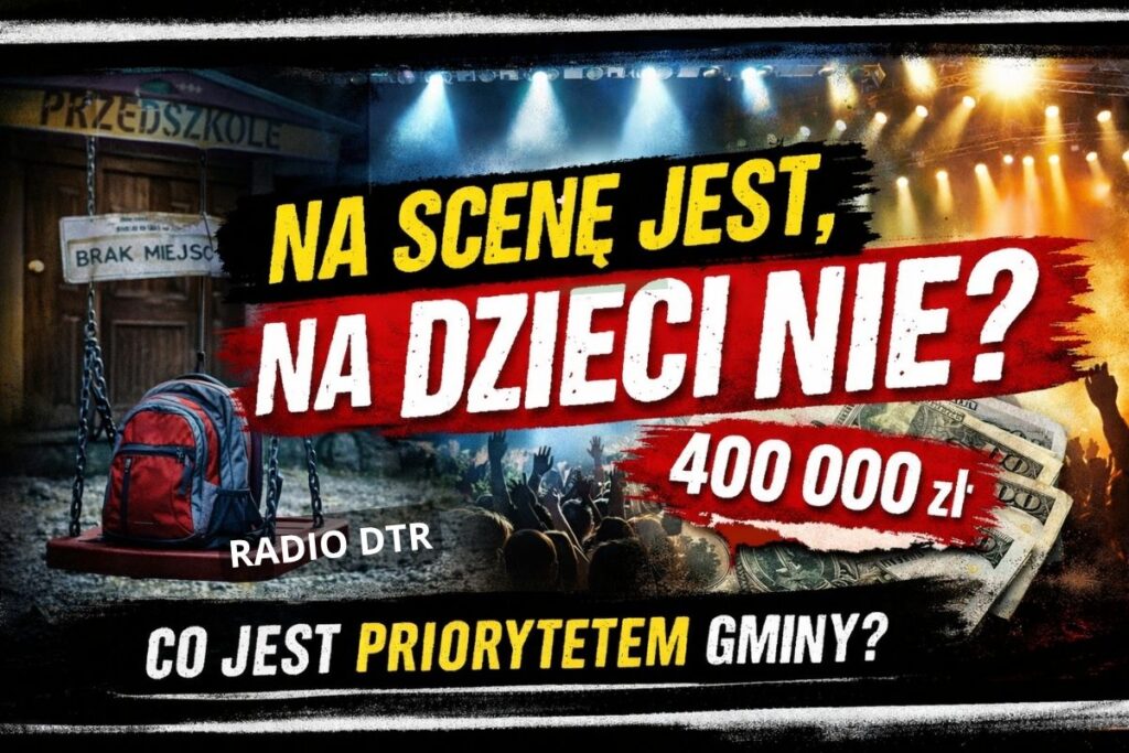 gmina nie ma na dzieci ale ma na imprezy