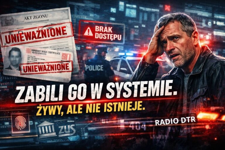 Zabili go w systemie. Teraz jest „zombi”
