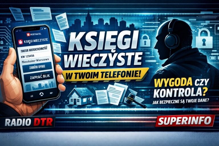 Księgi wieczyste w telefonie. Rewolucja czy wygoda na klik?