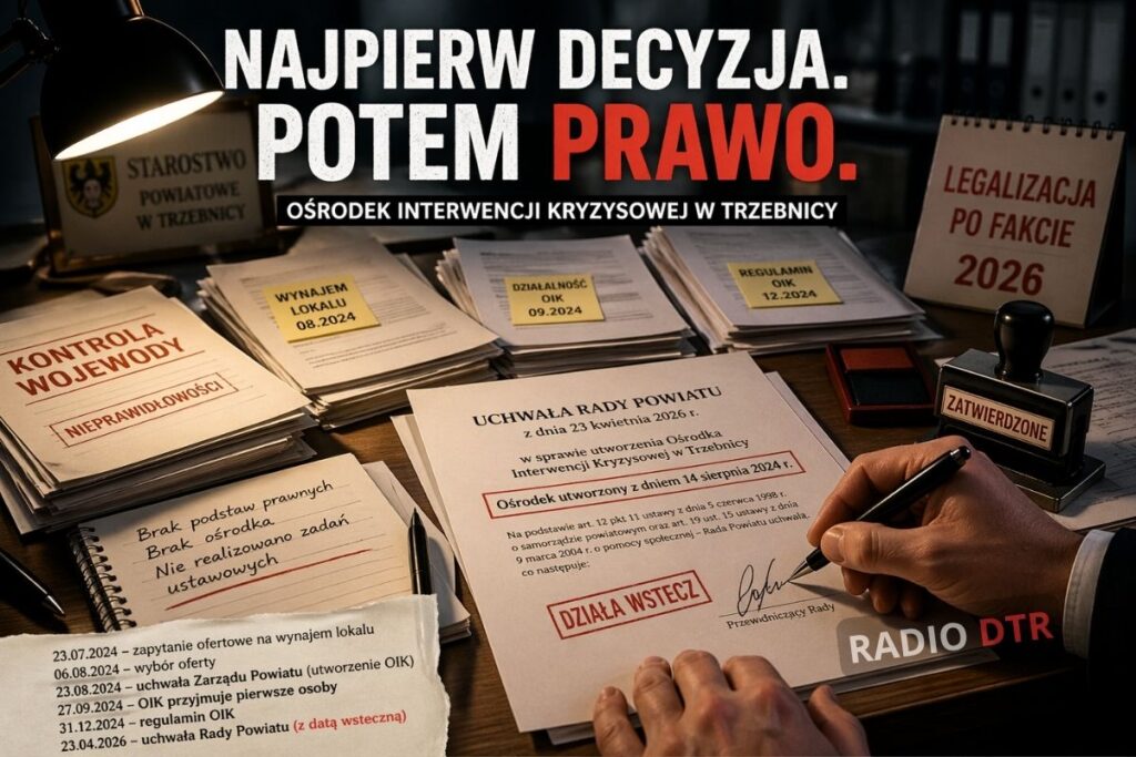 oik w trzebnicy i proba cofniecia czasu