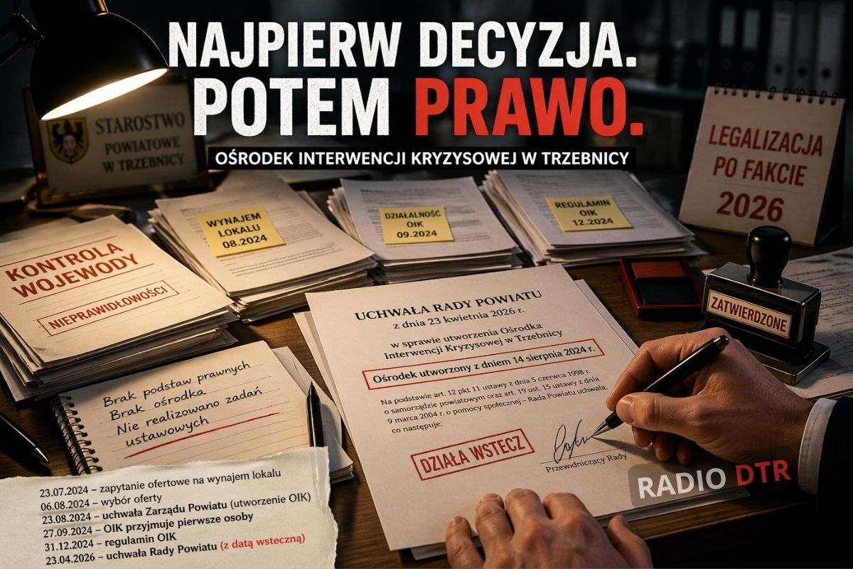 oik w trzebnicy i proba cofniecia czasu