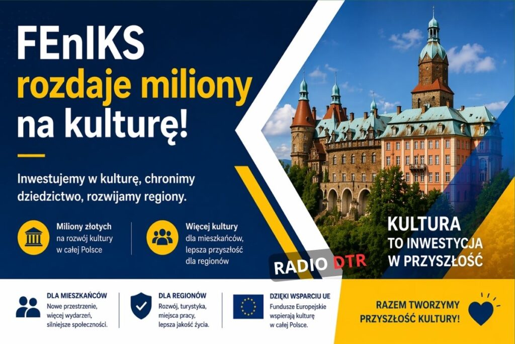 Miliony na kulturę. Kto dostał wsparcie z FEnIKS i dlaczego to ważne?