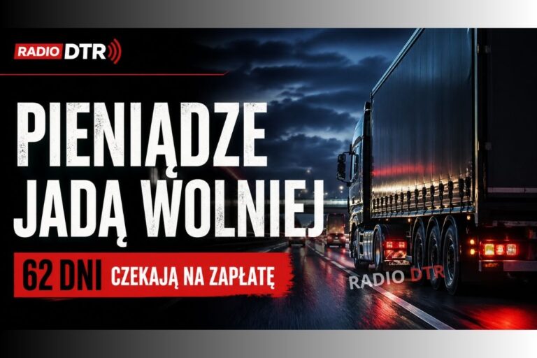 Pieniądze jadą wolniej niż ciężarówki. Transport wychodzi z zatorów, ale nadal kredytuje zleceniodawców
