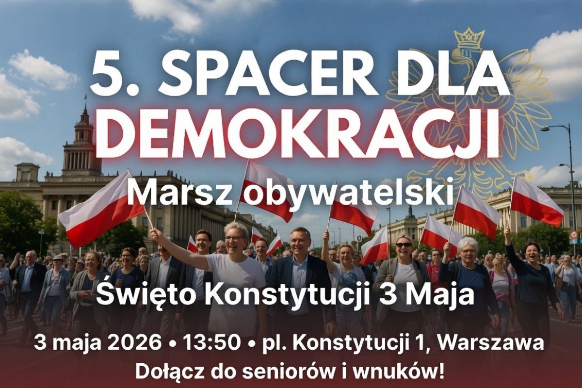 spacer dla demokracji 3 maja 2026